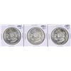 Image 1 : Lot of (3) 1881-S $1 Morgan Silver Dollar Coins