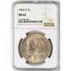 Image 1 : 1894-O $1 Morgan Silver Dollar Coin NGC MS62