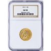 Image 1 : 1911 $5 Indian Head Half Eagle Gold Coin NGC AU58