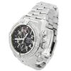 Image 2 : Breitling Mens Avenger Skyland Stainless Steel 44mm Black Arabic Dial Watch