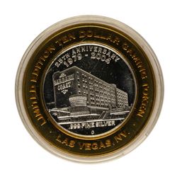 .999 Fine Silver Barbary Coast Casino Las Vegas, NV $10 Limited Edition Gaming T