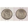 Image 2 : Lot of (2) 1891 $1 Morgan Silver Dollar Coins