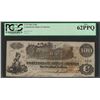 Image 1 : 1862 $100 Confederate States of America Note T-39 PCGS New 62PPQ