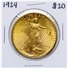 Image 1 : 1924 $20 St. Gaudens Double Eagle Gold Coin