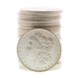 Roll of (20) Brilliant Uncirculated 1884-O $1 Morgan Silver Dollar Coins