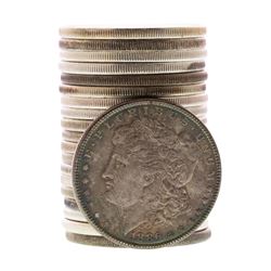 Roll of (20) Brilliant Uncirculated 1886 $1 Morgan Silver Dollar Coins