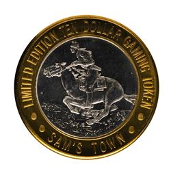 .999 Fine Silver Sam's Town Casino Las Vegas $10 Limited Edition Gaming Token