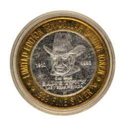 .999 Silver Sam's Town Las Vegas $10 Casino Limited Edition Gaming Token