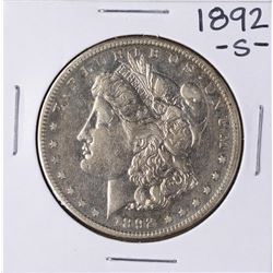 1892-S $1 Morgan Silver Dollar Coin
