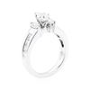 Image 4 : 14KT White Gold 1.69 ctw Diamond Ring