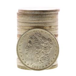 Roll of (20) Brilliant Uncirculated 1883-O $1 Morgan Silver Dollar Coins