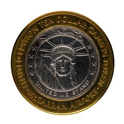 .999 Silver McCarran International Airport Las Vegas, NV $10 Limited Gaming Toke