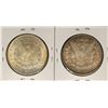 Image 2 : Lot of (2) 1896 $1 Morgan Silver Dollar Coins
