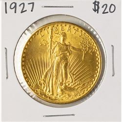 1927 $20 St. Gaudens Double Eagle Gold Coin
