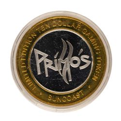 .999 Fine Silver Suncoast Las Vegas, Nevada $10 Limited Edition Gaming Token