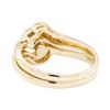 Image 3 : 14KT Yellow Gold 0.50 ctw Diamond Wedding Set