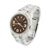 Image 2 : Rolex Oyster Perpetual Stainless Steel 34mm Brown Rolex Printing Dial Watch