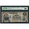 Image 1 : 1902 PB $5 First NB of Hawaii at Honolulu CH# 5550 National Currency Note PMG Ve