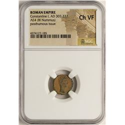 Constantine I, 307-337 AD Ancient Roman Empire Coin NGC Ch VF