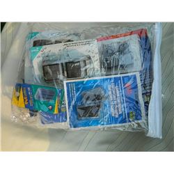 ASSORTED BAG OF AQUARIUM FILTER CARTRIDGES - ~12 PC / BG