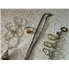 Image 3 : BAG OF ASSORTED JEWELRY - MAY HAVE SOME SILVER