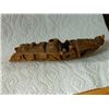 Image 1 : CARVING - WOOD JUNK BOAT
