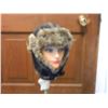 Image 11 : FROM ESTATE - WINTER HAT WITH FUR - HUDSON NORTH & SCARF