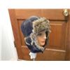 Image 2 : FROM ESTATE - WINTER HAT WITH FUR - HUDSON NORTH & SCARF