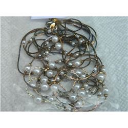 NECKLACE - NON FEROUS - 5 STRAND - LONGEST 24"