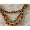 Image 2 : NECLACE - POLISHED FREE FORM AGATE & HEMITITE