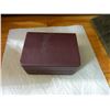 Image 1 : WATCH BOX - WITTNAUER - LEATHER  COVERED CUSION