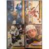 Image 1 : 2017-18 Upper Deck Canvas 4 Card Lot Derek Stepan,