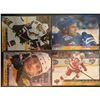 Image 2 : 2017-18 Upper Deck Canvas 4 Card Lot Derek Stepan,