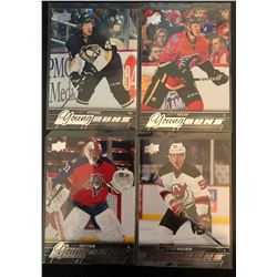 2015-16 Upper Deck Young Guns 4 Card Lot Daneil Sprong