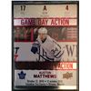 Image 1 : 2017-18 Upper Deck Game Day Action Auston Matthews