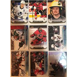 Upper Deck Canvas 9 Card Lot Jonas Hiller,