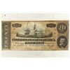 Image 1 : 1864 CONFEDERATE STATES OF AMERICA $20