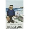 Image 1 : ORIGINGAL 1973 DANISH TRAVEL POSTER Denmark (Perm