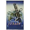Image 1 : ORIGINAL1935 ITALIA TRAVEL POSTER BY CASSANDRE It