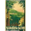 Image 2 : ORIGINAL C1930 ITALIAN RAIL TRAVEL POSTER(VALLOBR