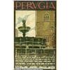 Image 2 : ORIGINAL C1930 ITALIAN RAIL TRAVEL POSTER(PERUGIA