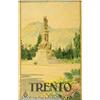 Image 2 : ORIGINAL C1930 ITALIAN RAIL TRAVEL POSTER TRENTO 