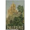 Image 1 : ORIGINAL C1930 ITALIAN RAIL TRAVEL POSTER PALERMO