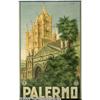 Image 2 : ORIGINAL C1930 ITALIAN RAIL TRAVEL POSTER PALERMO
