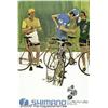 Image 3 : SHIMANO BYCICLE POSTERS 1979 SET OF 4 Shimano-Dur