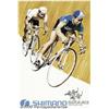 Image 4 : SHIMANO BYCICLE POSTERS 1979 SET OF 4 Shimano-Dur