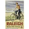 Image 1 : C1960 RALEIGH BICYCLES POSTER JET PLANE IMAGE Ral
