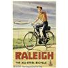 Image 2 : C1960 RALEIGH BICYCLES POSTER JET PLANE IMAGE Ral
