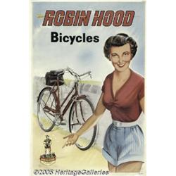 ROBIN HOOD BICYCLES 1960 BRITISH ADVERTISING POST