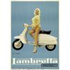 Image 1 : 1962 LAMBRETTA JAYNE MANSFIELD POSTER Lambretta (
